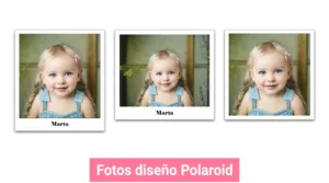 Impresión de fotos estilo Polaroid
