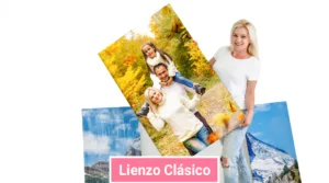 Impresión de fotos en lienzos clásicos, barnizados, montados sobre bastidor de madera.